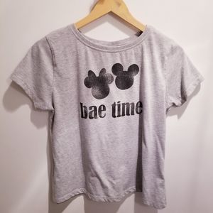 3/$45 | Disney | 'Bae Time' Tee-shirt Tshirt Top Vintage Disneyland
